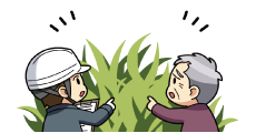 草刈り・草取り - 現場確認